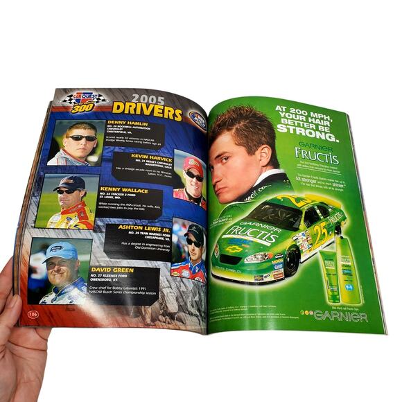 Nascar May 2005 Coca-Cola 600 Lowes Motor Speedway Program Protector - Picture 4 of 8